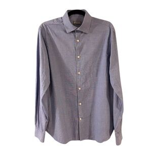 MICHAEL Michael Kors ($190) Non-Iron Cotton Slim Fit Shirt - PTP 22